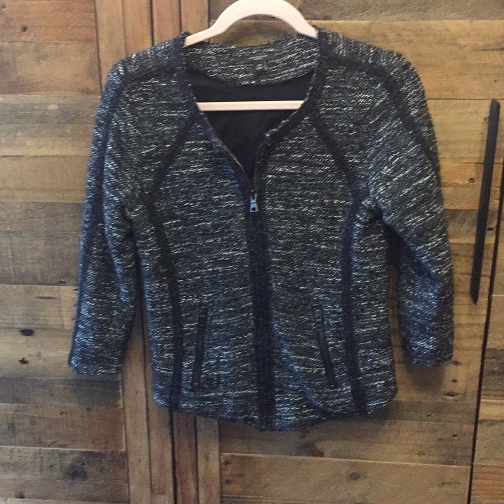 Like New Ann Taylor Petite Boucle Zip Jacket - SP
